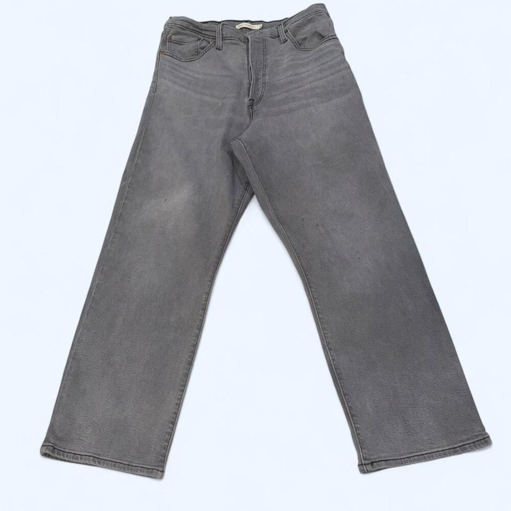 Levi-s Women's Grey and Black Jeans